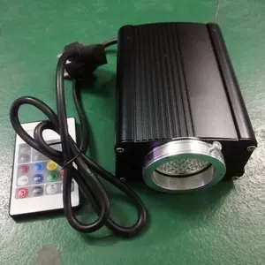 Max 20w RGB led de fibra óptica iluminador máquina de motor para Techo Luz de la estrella.