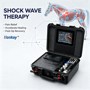 Appareil populaire de thérapie par ondes de choc pour animaux : augmente le flux sanguin, réduit les douleurs post-exercice – Machine de récupération par ondes de choc pour animaux de compagnie - Product Image 1