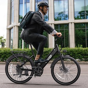 Vélo électrique de ville 48V 500W Vélo pour femmes Vélo électrique pour adultes Vélo électrique hybride - Product Image 3