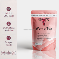 Tisane naturelle pour l'utérus, soin du cycle menstruel pour la fertilité, thé aux herbes OEM, sachets de thé 8g*20, vente chaude