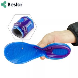 Silikon Weiche elastische Luftkissen-Einlegesohlen Ortho pä dische Stoß dämpfung Atmungsaktive Fuß gewölbe Schuh polster Sporte in lagen - Product Image 2