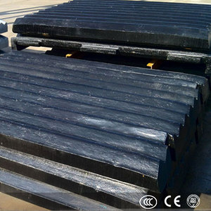 Accessoires de concasseur à mâchoires en acier au manganèse de haute qualité, pièces d'usure Mn20 de qualité supérieure, plaques dentées en alliage moulées - Product Image 3