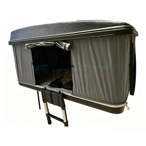 Tente de toit rigide pour camping en plein air, tente de toit en aluminium Dachzelt toutes saisons, tente de toit pop-up pour camion, tente de toit moderne pour camping-car - Product Image 3