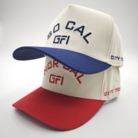 Gorra de béisbol deportiva estructurada unisex de alta calidad con 5 paneles de popelina de algodón Oxford, con cierre de un solo botón y diseño de puntos Dobby, al por mayor y personalizada.
