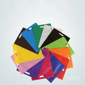 Wholesale Heavy Duty Non Woven Tote Bag Promotion Grocery Shopping Bag Reusable Non Woven Packaging Bags