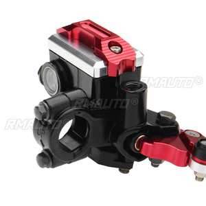 Leviers de maître-cylindre de moto 22 cm 7/8, pompe de frein hydraulique, poignées d'embrayage, levier de guidon, ensemble de réservoir pour HONDA pour Yamaha - Product Image 6