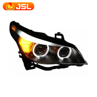 Phares de Style Automobile pour BMW E60 Phare 2003-2009 523I 530i Angel Eyes Phare LED DRL Hid Bi-xénon Pièces Automobiles