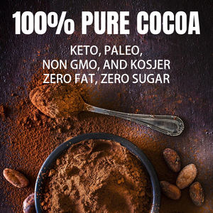 Novo produto pré-mistura instantânea de chocolate quente em pó natural orgânico cacau cru em pó sacos de cacau em pó 25kg - Product Image 5