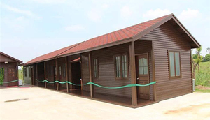 Anti-corrosion en bois couleur entrepôt atelier bureau préfabriqué mobile pliant conteneur maisons préfabriquées portable - Product Image 3