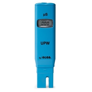 Medidor de Agua Ultrapura (UPW) y Pluma de Conductividad Eléctrica (EC) Hanna Instruments HI98309 |   0.000-1.999 US/cm Alta Resolución 1 Año de Garantía Hecho en Italia - Product Image 1