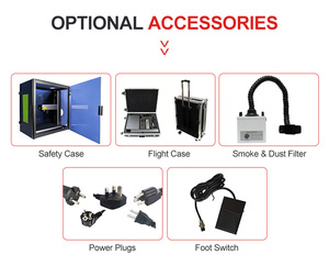 Machine de marquage laser à fibre à refroidissement par air EM-Smart Portable Series Nova Basic 20W, compatible DWG/DXF/BMP/DST, contrôle EZCAD <span class=keywords><strong>2</strong></span>, garantie de <span class=keywords><strong>2</strong></span> ans - Product Image 5