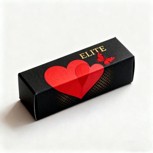 Luxury Rigid Cardboard Lipstick Gift <b>Box</b> Sponge Lining Custom Embossed Biodegradable Cosmetic Packaging for Beauty Products - Product Image 2