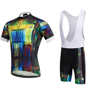 Ensemble de maillots de cyclisme unisexes personnalisés, réversibles, grande taille, entièrement sublimés, uniforme de cyclisme - Product Image 1