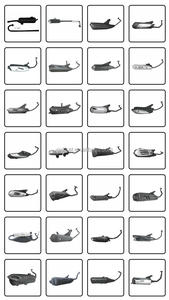 GXKSAT, Proveedor Chino de Silenciadores de <span class=keywords><strong>Escape</strong></span> para Motocicletas, <span class=keywords><strong>Escape</strong></span> <span class=keywords><strong>Akrapovic</strong></span> para Motocicleta Ya*ha NMAX 150T - Product Image 4