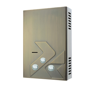 Treo Tường Geyser Loại Ống Khói Và Ngay Lập Tức Màu Vàng Thép Khí Nóng Máy Nước Nóng - Product Image 5