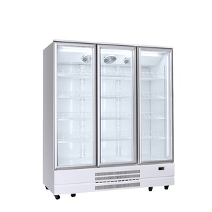 Kenkuhl 1200L Ba cửa siêu thị hiển thị <span class=keywords><strong>Showcase</strong></span> tủ lạnh thẳng đứng mát - Product Image 1