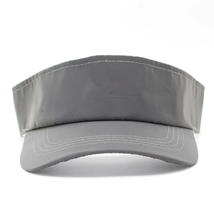 Casquettes de baseball lumineuses réfléchissantes grises Loisirs Hip-hop Night Sport Training Half Open Cap Réglable Curved Brim Blank - Product Image 3