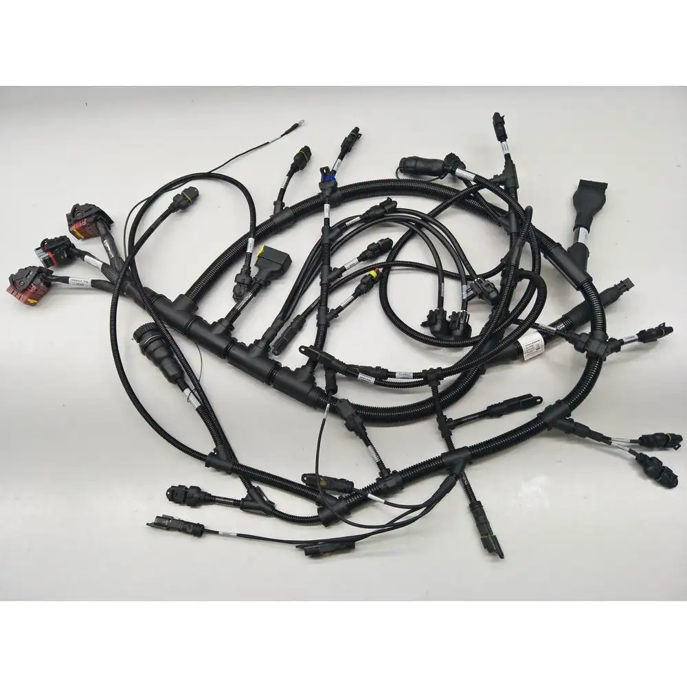 Custom Wire Harness Manufacturer OEM ODM Agriculture Cable Excavator Wiring Harness Industrial Control Cable Assembly