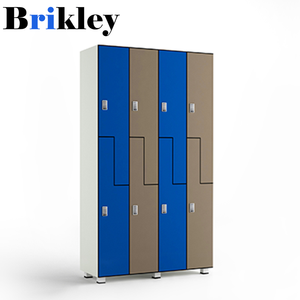 ब्रिकली चीन निर्माता एब्स इलेक्ट्रॉनिक लॉक स्टोरेज जिम लॉकर अनुकूलित रंग एचपीएल जेड आकार - Product Image 4
