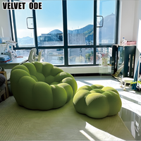 Canapé Bubble Roche Bobois - Rembourrage Velours Doux, Design Rond pour Salon Mobilier Confort Moderne