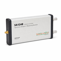 Signal Hound SA124B Penganalisis Spektrum Real-Time Penerima Pengukur SDR untuk PC 100kHz 12.4GHz USB 63MHz Output Rentang Dinamis Tinggi
