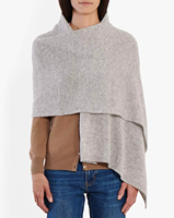 Écharpe châle en cachemire et laine pour femme, maxi, personnalisée, unie, tricotée, pour l'hiver