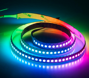 SK6812 Lampu Setrip Digital <span class=keywords><strong>LED</strong></span> 5V 60 <span class=keywords><strong>5050</strong></span> <span class=keywords><strong>RGB</strong></span> RGBW Yang Dapat Diatur untuk Taman Acara Panggung