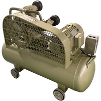 Compresseur d'air industriel 3kw 4hp Courroie 100l Compresseur d'air à piston haute pression pour découpe laser