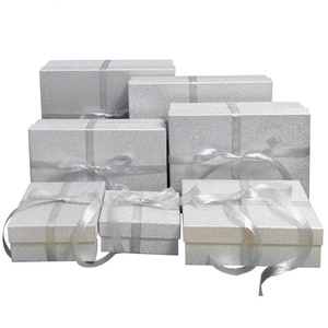 High Quality Sparkly Glitter Packaging <b>Gift</b> <b>Boxes</b> <b>Large</b> Glitter <b>Gift</b> Box Packaging Present Festival Party Custom <b>Gift</b> Box - Product Image 6
