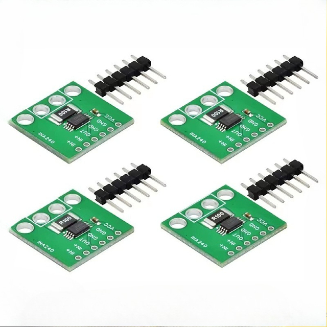 INA240 Module INA240A1/A2/A3 Current Sense Amplifier, Current Monitoring, Bidirectional Current Acquisition