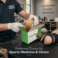 Boîte d'emballage en ruban rigide de qualité supérieure, protection renforcée, impression personnalisée, boîte de marque professionnelle pour la physiothérapie