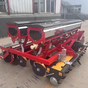 Sembradora de 12 Filas Montada en Tractor, Distribuidor de Fertilizante, Función de Labranza Rotativa, Sembradora de Alta Productividad con Bomba de Engranajes - Product Image 3