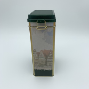 Boîtes de conserve de café Jacobs de 250, 500 et 1 kg, de qualité alimentaire, vides, rectangulaires, avec couvercle à clip, 102*95*170 mm - Product Image 5