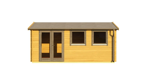 Maison de jardin en bois avec coussins de meubles en bois salon Gartenhaus balcon <span class=keywords><strong>cabane</strong></span> de jardin pour vivre - Product Image 2