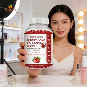 Suplementos de Colágeno em Goma TOP <span class=keywords><strong>Glutathione</strong></span> Antienvelhecimento e Antioxidante para Clareamento da Pele - Product Image 2
