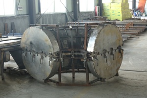 แม่พิมพ์เหล็กหล่อขึ้นรูปแบบหมุน สำหรับถังพลาสติกแบบโรโตโมลดิ้ง - Product Image 3