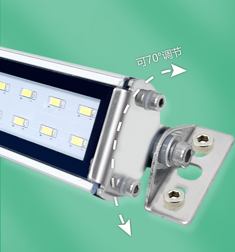 ONN-M9K 24V IP67 Waterproof Aluminum Alloy LED Work Light 3000-6500K Color Temp 110 Beam Angle for CNC Engraving Workshop