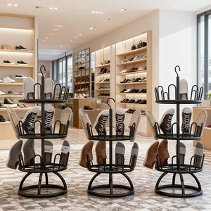 MR41靴ディスプレイラック乾燥ラック工場直販靴店に最適おしゃれな家庭用ラストフリー - Product Image 6