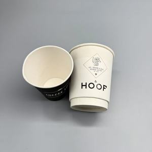 แก้วกาแฟกระดาษแบบใช้ครั้งเดียวพร้อมฝาปิด พกพาสะดวก - Product Image 4