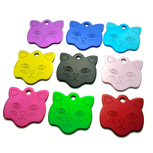 38MM <strong>Dog</strong> Tag Pet Identity Card Blank Printer Anodized Aluminium Alloy Custom Necklace Metal Bone Shaped Blank <strong>Chain</strong> <strong>Dog</strong> Tag - Product Image 4