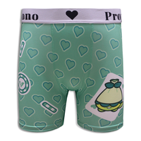 Sous-vêtements pour hommes en polyester et élasthanne respirants, boxers personnalisés avec ceinture élastique pour la vente en gros et le confort quotidien