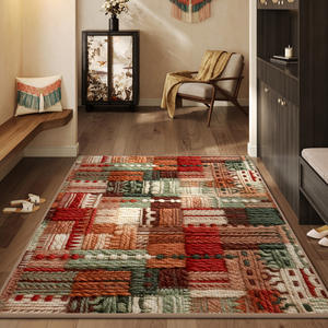 <span class=keywords><strong>Tapis</strong></span> <span class=keywords><strong>d</strong></span>'<span class=keywords><strong>entrée</strong></span> de style <span class=keywords><strong>ethnique</strong></span>, design rétro américain, en lin antidérapant et résistant à l'usure, <span class=keywords><strong>tapis</strong></span> personnalisable qui peut être coupé - Product Image 2