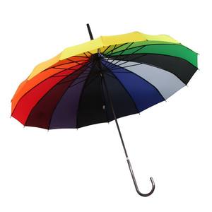 Parapluie pagode QX coloré et tendance avec dentelle, long manche, pour femme, protection solaire et pluie, idéal pour l'extérieur - Product Image 2