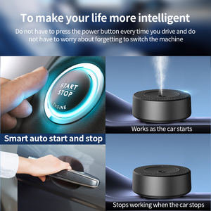 Portable Smart Rechargesble Voiture Diffuseur Machine Minuterie Noir <span class=keywords><strong>Nano</strong></span> Huile Essentielle Mini Voiture Électrique Diffuseur <span class=keywords><strong>Spray</strong></span> - Product Image 2