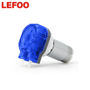 LEFOO Geräuscharme Kleine Gebürstete Peristaltische Dosierpumpe DC 12/24V Lebensmittelgeeignete Getränkeausgabepumpe für Getränkemaschinen - Product Image 2