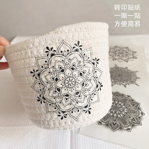 Pegatina con Cara Sonriente Wen Tao, Negra, Grosor de 0.1mm, Artículos de Uso Diario, Pegatina Decorativa - Product Image 5