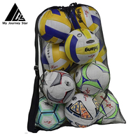 Haute Qualité Pliant Ouvert Sport Polyester Nylon Maille Cordon Balle De Golf Simple Bandoulière Écologique Portable Emballage