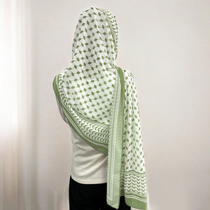 Nuova sciarpa in <span class=keywords><strong>Tulle</strong></span> con stampa Chiffon da 75*180cm con protezione solare in seta del deserto velo per feste all'aperto scialli di Stock musulmani d'affari - Product Image 2