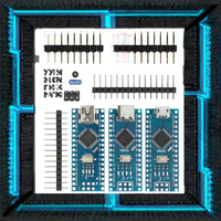 Papan Pengembangan Mikrokontroler Nano V3.0 Versi CH340 yang Ditingkatkan dengan Atmega328P