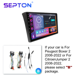 Lecteur DVD Voiture Android 4G 64G Carplay Auto Radio Stéréo de Navigation GPS pour Fiat Ducato Peugeot <span class=keywords><strong>Boxer</strong></span> Citroën Jumper 2 2006-2022 - Product Image 5